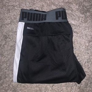 puma soccer skinny sweatpants